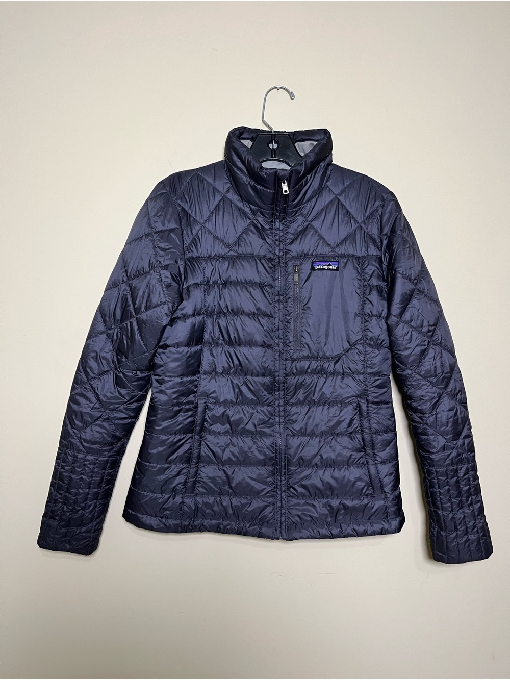 Patagonia Womens Radalie Quilted Puffer Jacket Size S Dark Gray 27690 FA22
